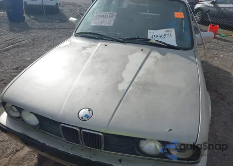 1989 BMW 325 I Automatic from USA, damaged, VIN WBAAD230XK8845195